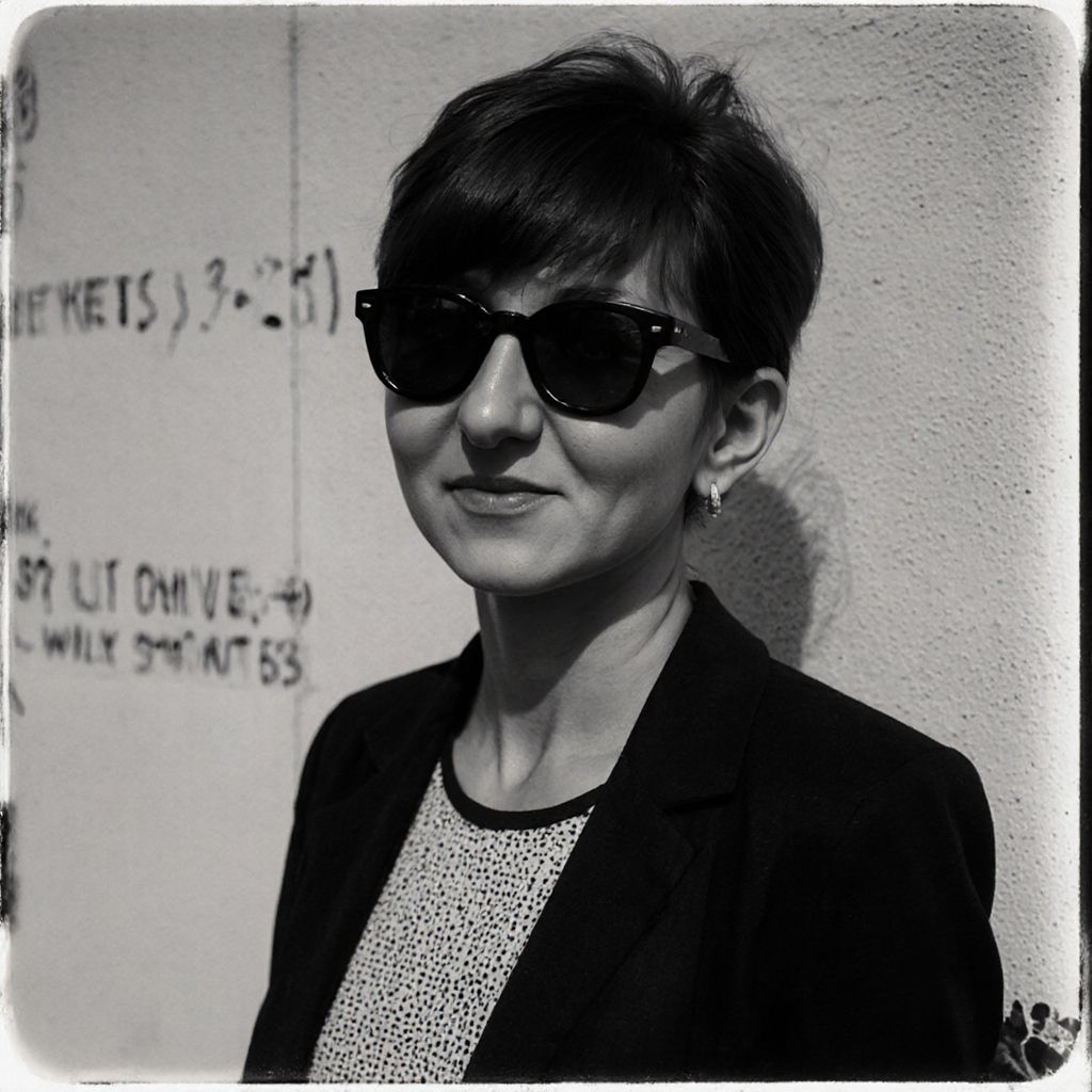 1960s Mod portrait with Flux Krea