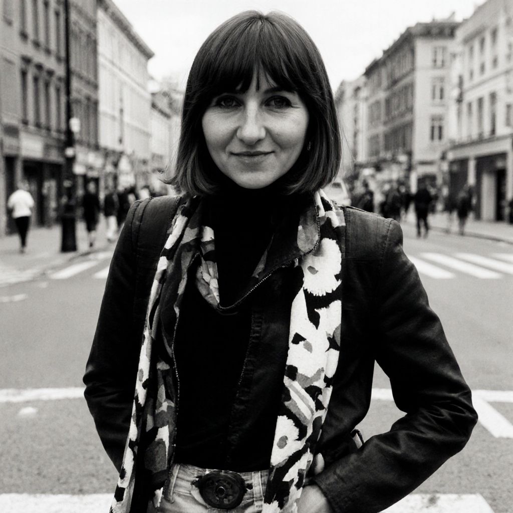 1960s Mod portrait with Flux Krea