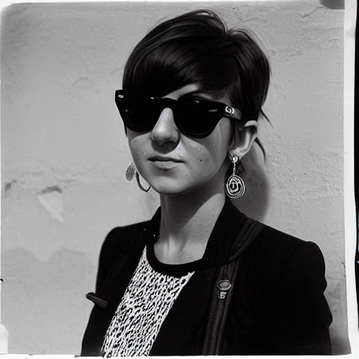 1960s Mod portrait with SD 1.5
