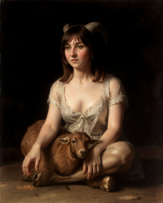 Faun generated with Flux Krea